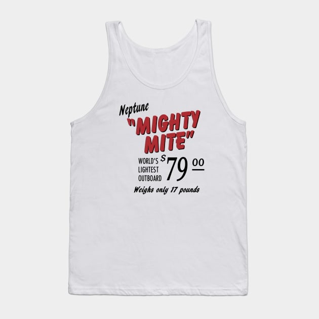 Neptune Mighty Mite.  Outboard motor. Tank Top by fiercewoman101